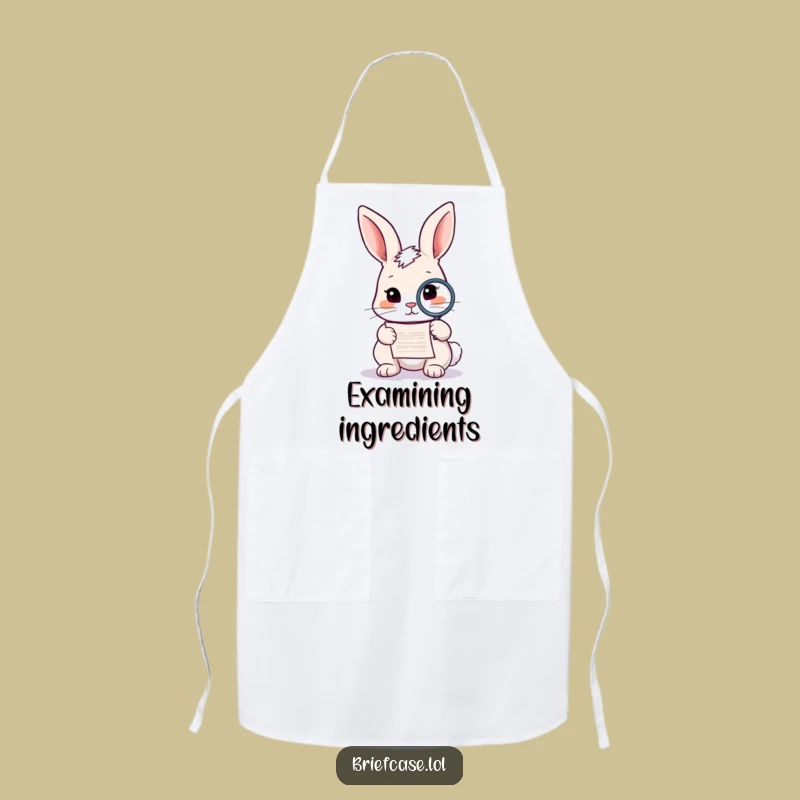 Funny Rabbit Chef Apron: Hilarious Kitchen Investigations for Foodies!