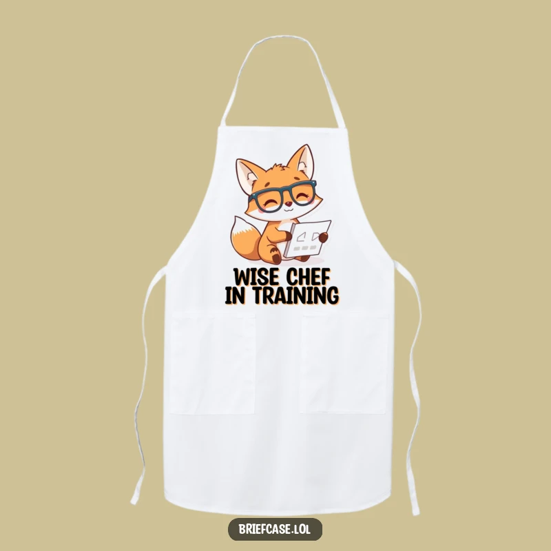 Funny Fox Kitchen Apron - Cook With Smart Sarcasm