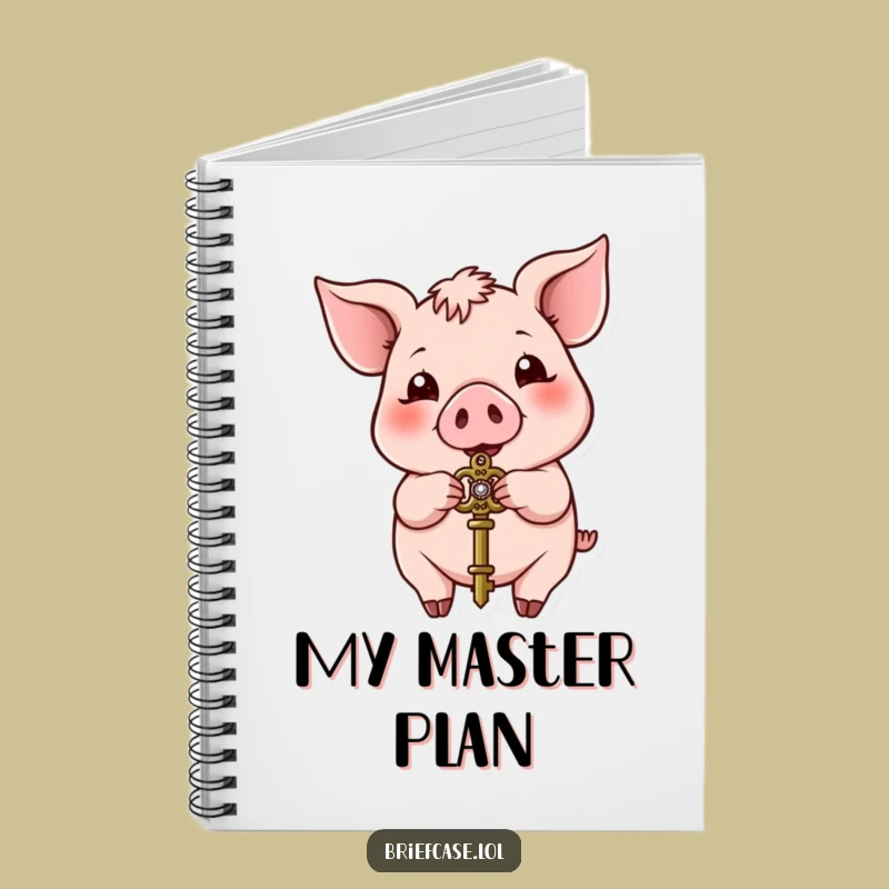 Funny Pig Idea Keeper Notebook: Hilarious & Inspiring Gift!