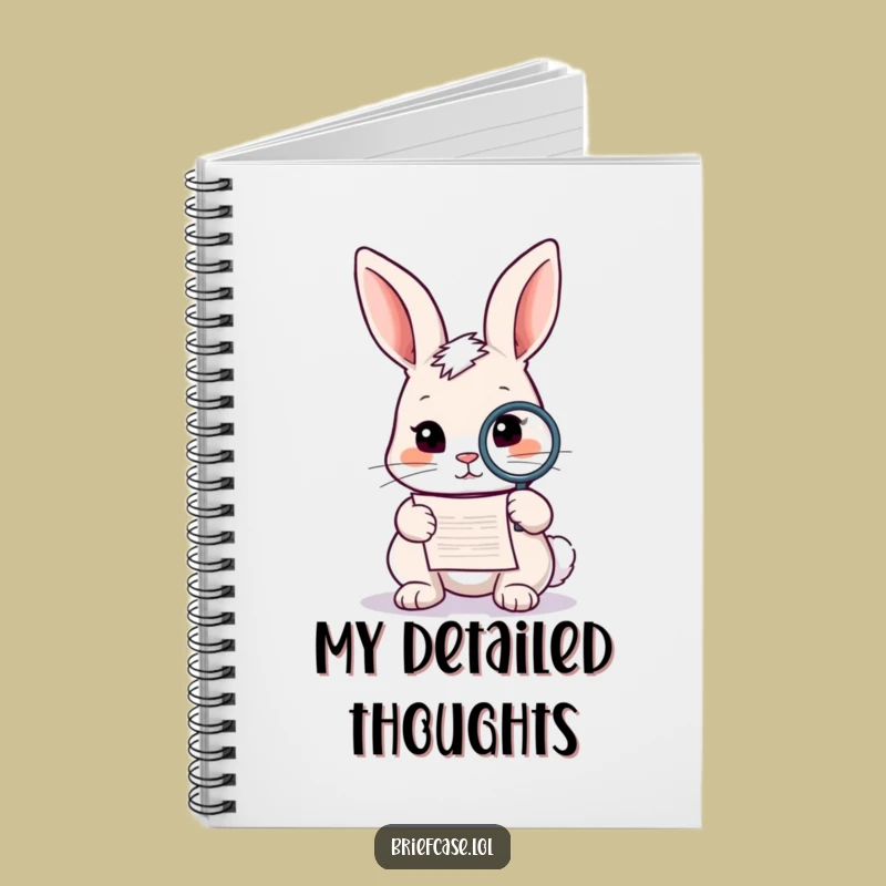 Funny Rabbit Case File Notebook: Hilarious & Insightful Gift!
